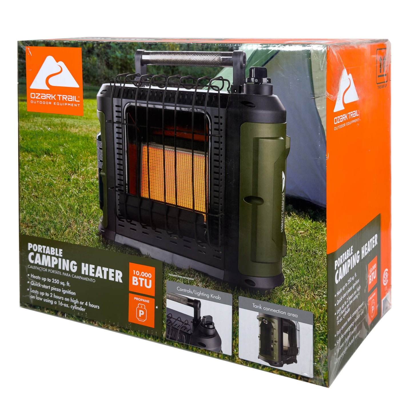 Ozark Trail 10,000 BTU Portable Propane Heater