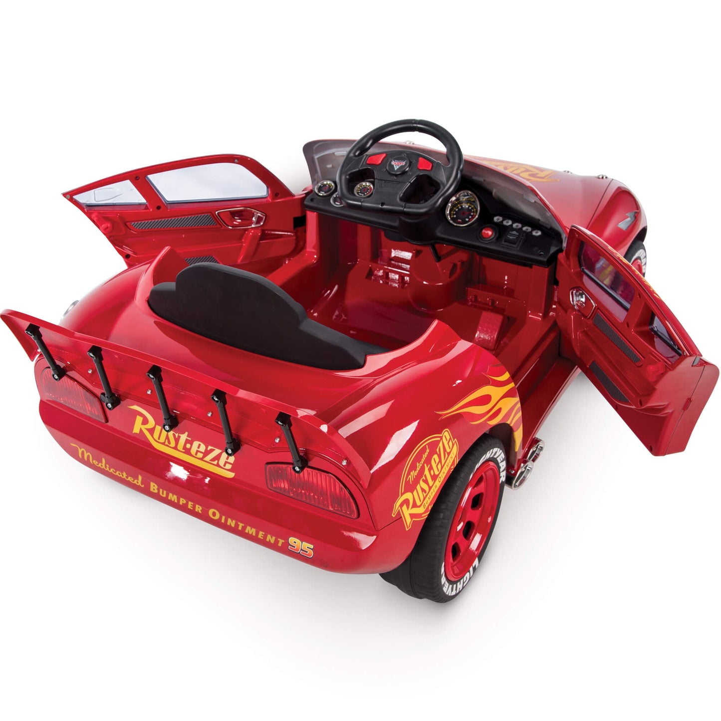 Huffy Disney Pixar Cars 3 Lightning McQueen 6V Battery-Powered Ride on, for Children Ages 3+ years