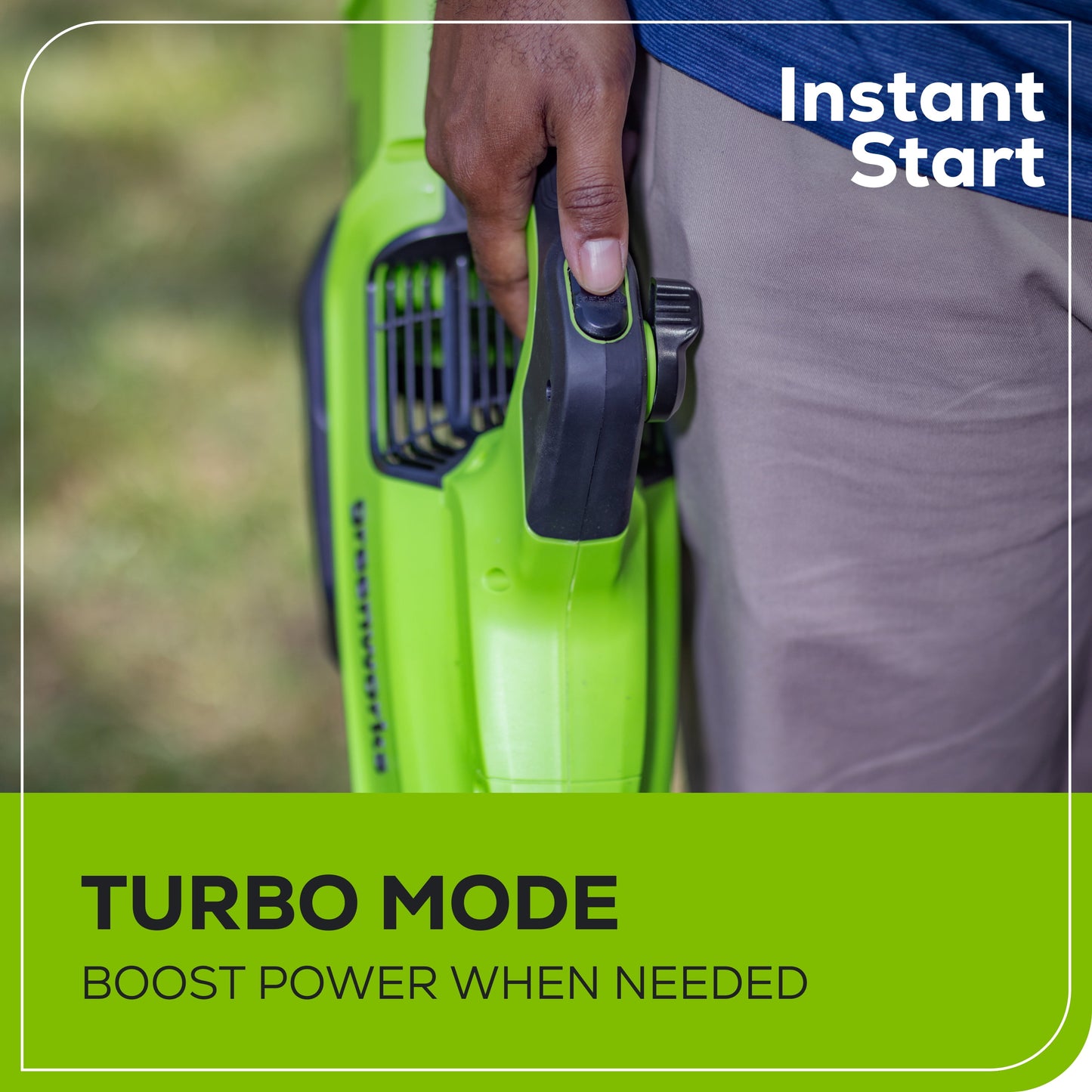 Greenworks 60V 16" String Trimmer & 630 CFM 170 MPH Blower Combo Kit with 2.5Ah Battery & 3 Amp Charger 1359802