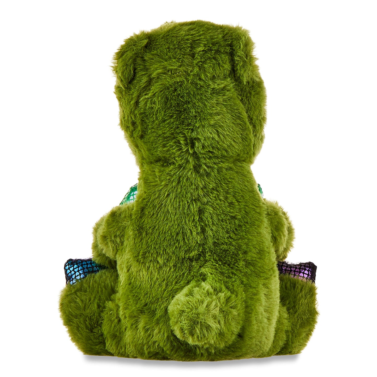 9.5In Gray and Purple Dinosaur Plush Toy for Adult, Way to Celebrate!