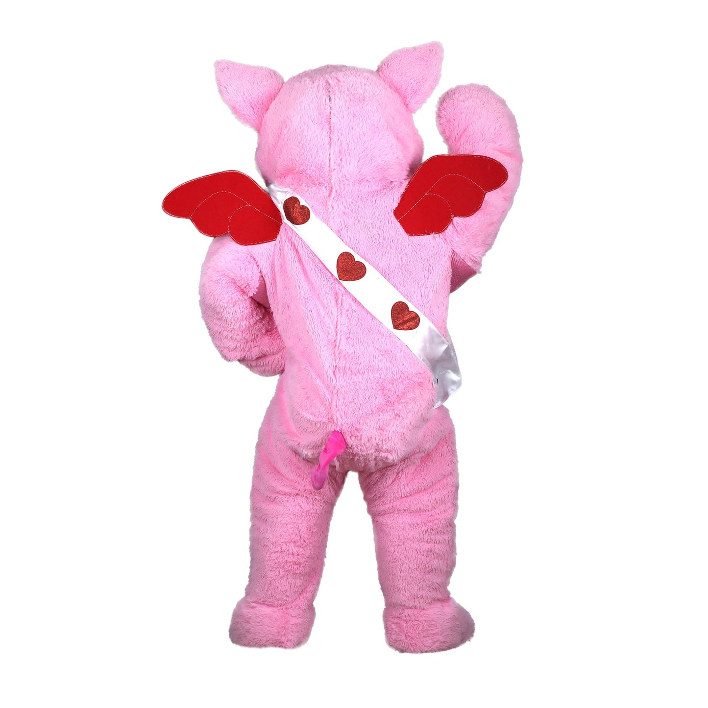 69in Pink Pig Cupid Costume for Adult, Way To Celebrate