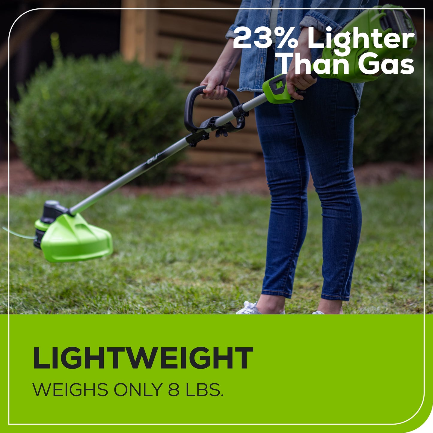 Greenworks 60V 16" String Trimmer & 630 CFM 170 MPH Blower Combo Kit with 2.5Ah Battery & 3 Amp Charger 1359802