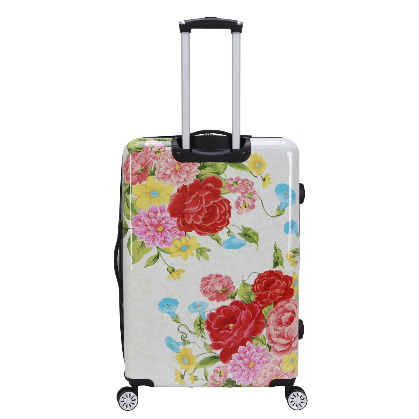 The Pioneer Woman 27” Checked Hardside Luggage, Sweet Rose