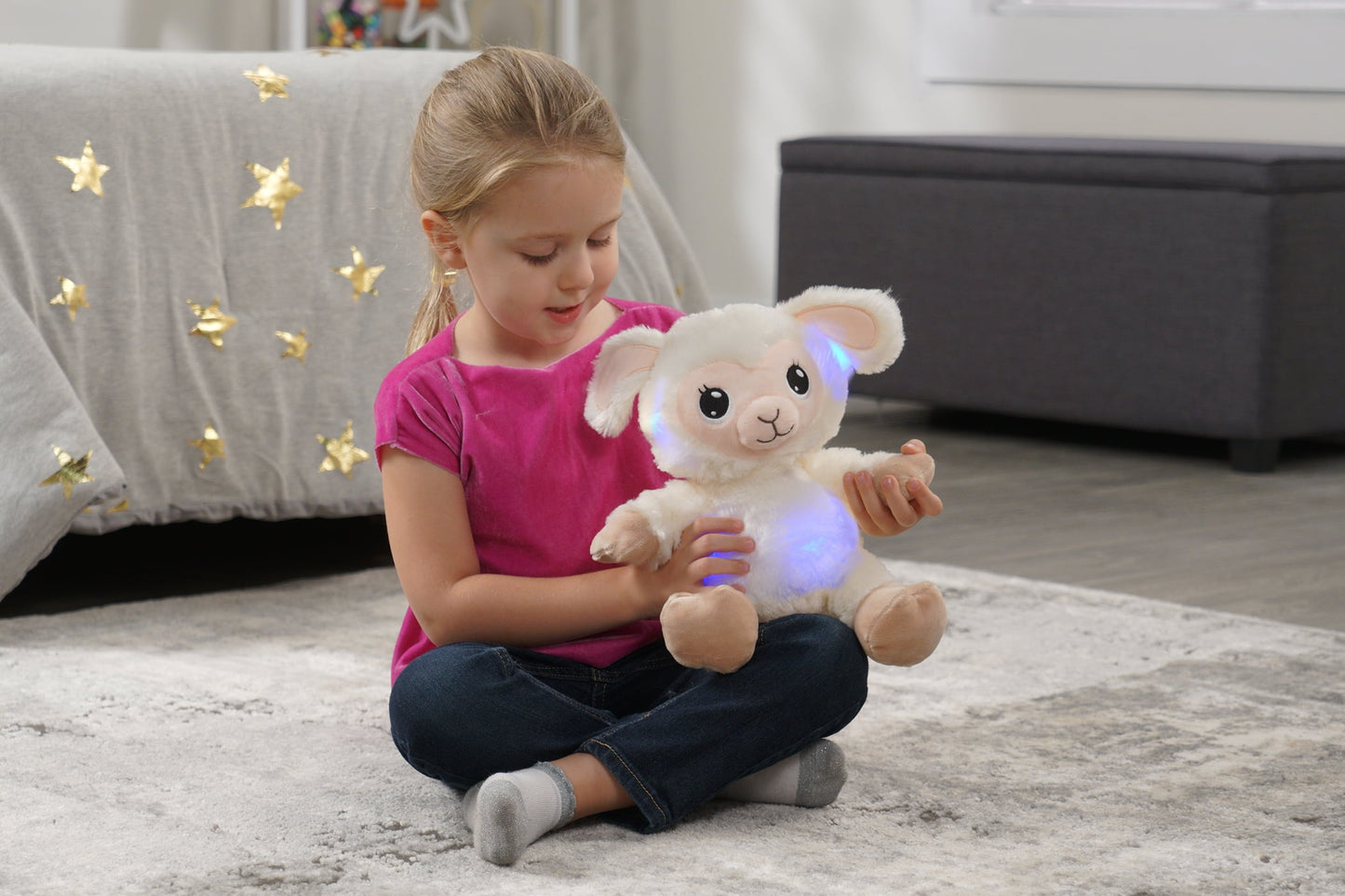 Lullabrites 11.75" Lamb Plush Toy