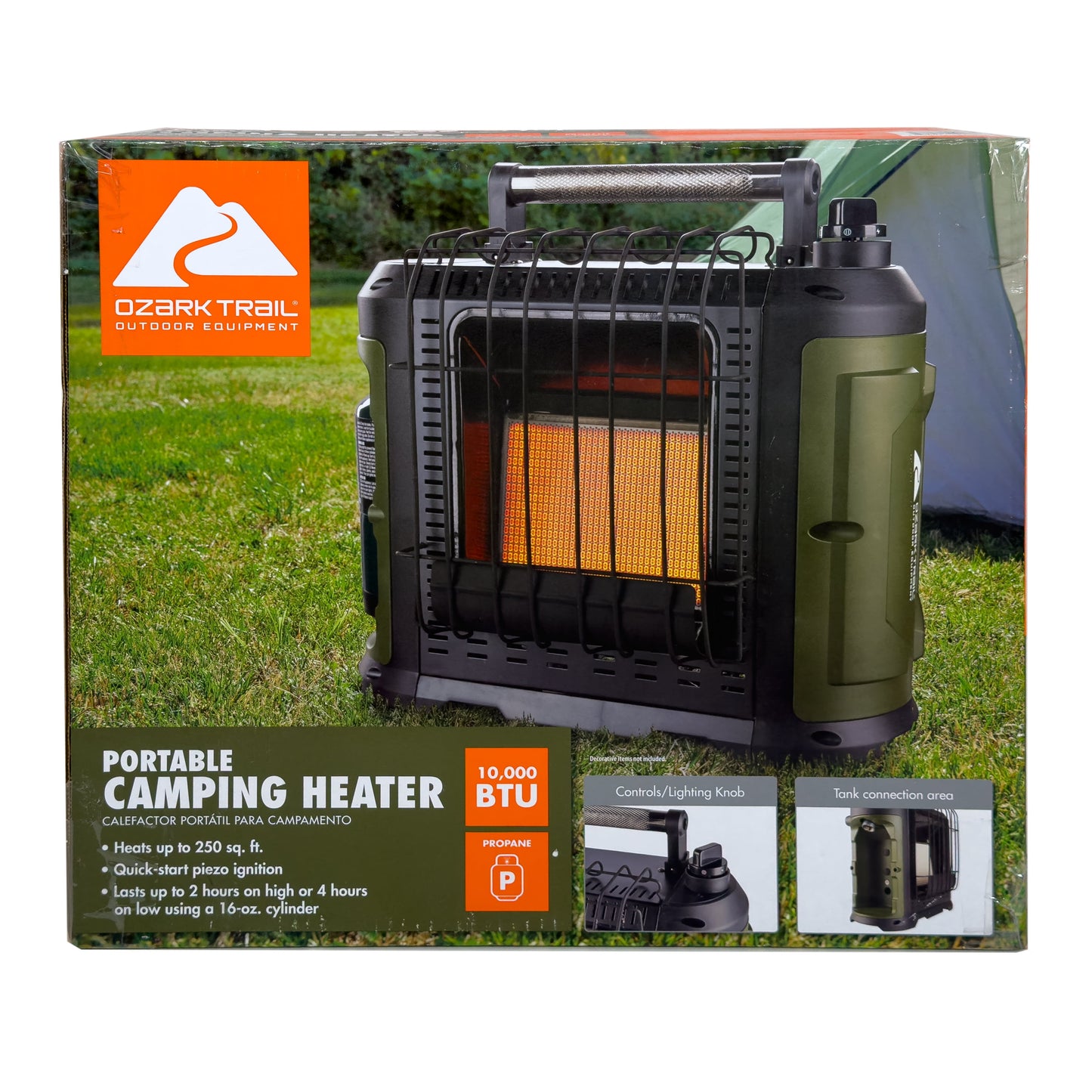 Ozark Trail 10,000 BTU Portable Propane Heater