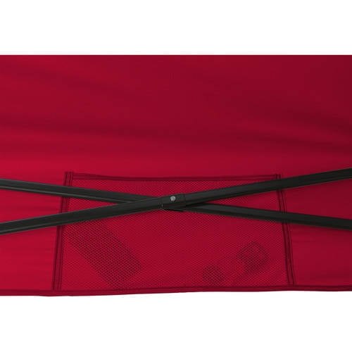 Ozark Trail Simple Push Straight Leg Instant Canopy, White, 10 ft x 10 ft