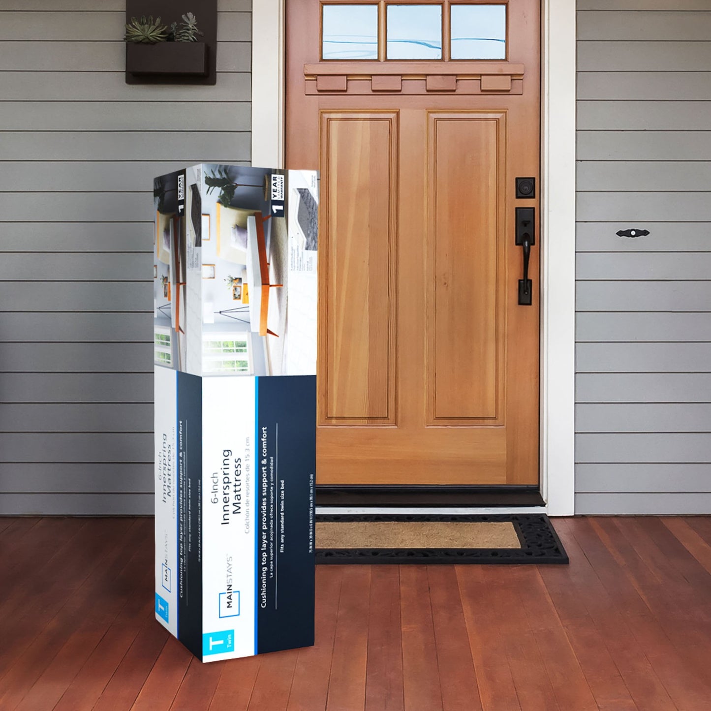 Mainstays 6" Innerspring Mattress, Twin