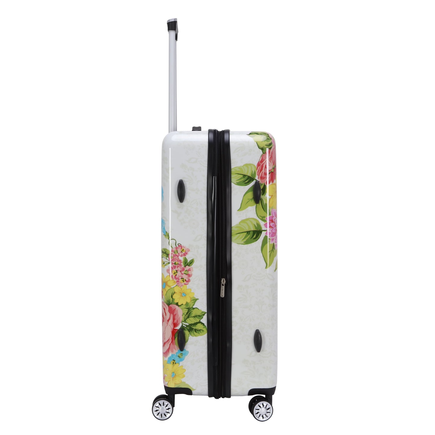 The Pioneer Woman 27” Checked Hardside Luggage, Sweet Rose