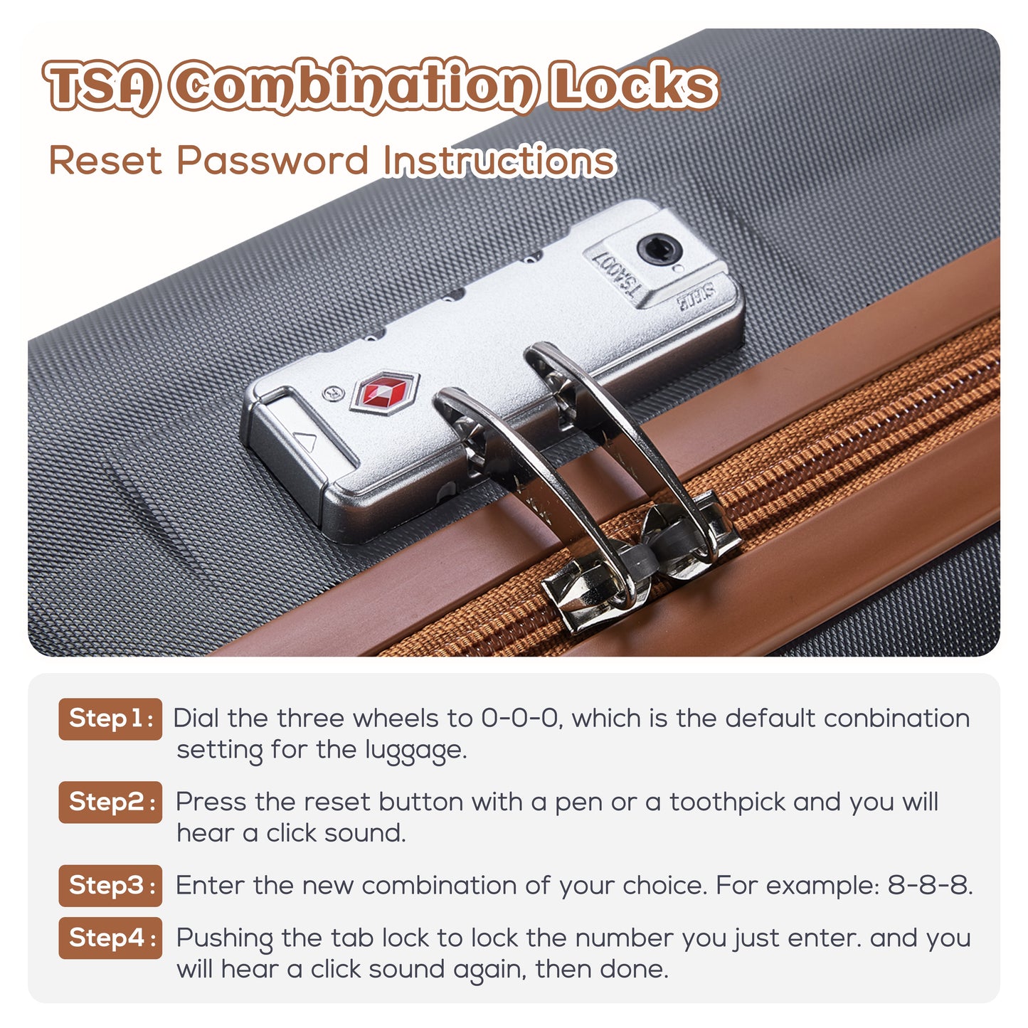 imiomo 20" Carry-on Luggage, Hard Luggage with Spinner Wheels, Lightweight Luggage Set with TSA Lock