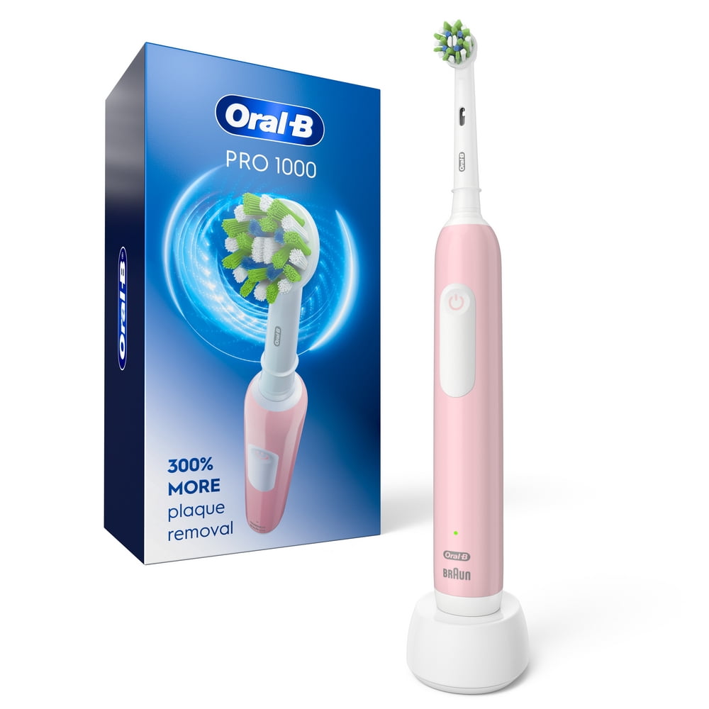 Oral-B Pro 1000 Rechargeable Electric Toothbrush, White, 1 Ct