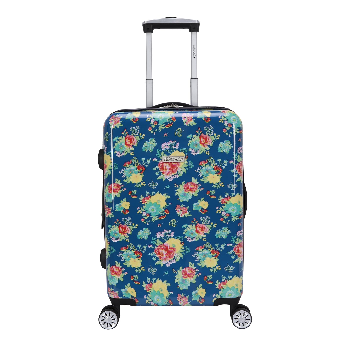 The Pioneer Woman 27” Checked Hardside Luggage, Sweet Rose