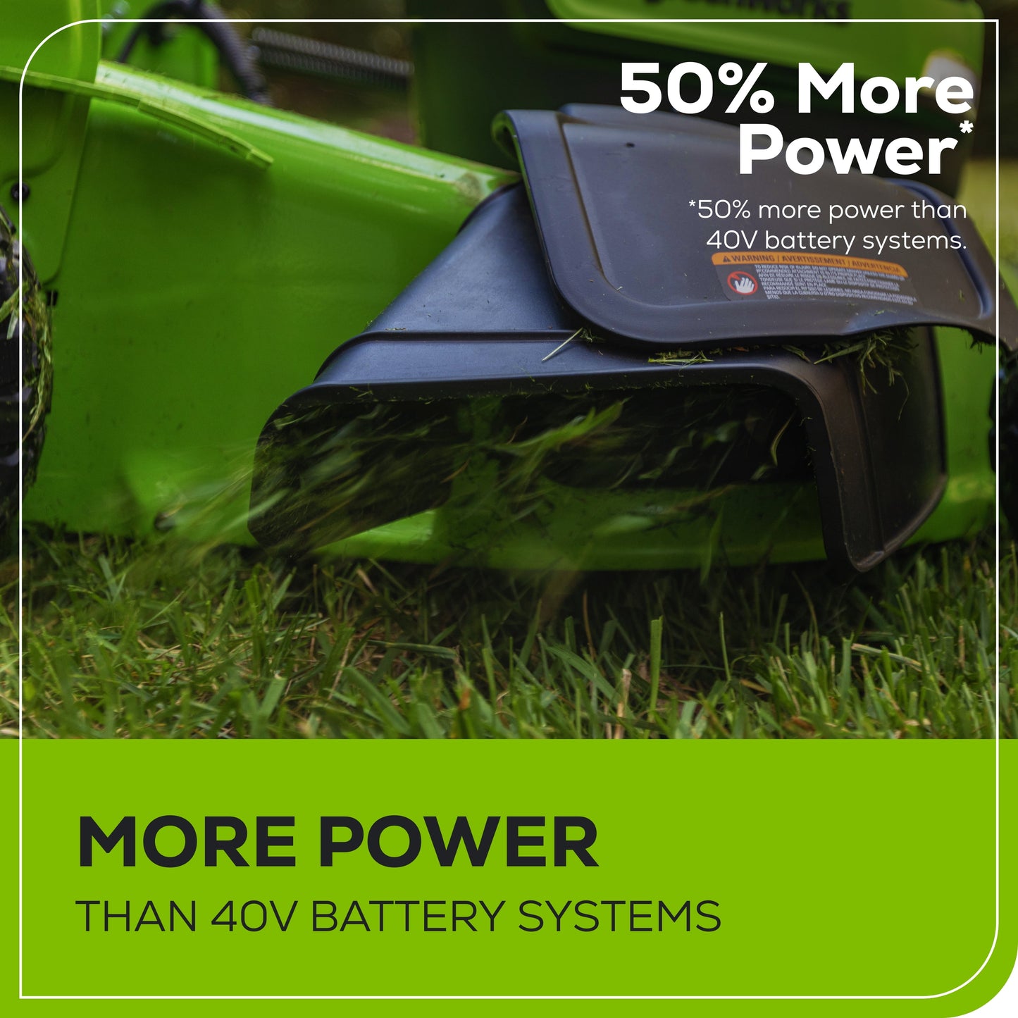 Greenworks 60V 21" Self Propelled Lawn Mower with 8.0 Ah Battery & Rapid Charger 2546402