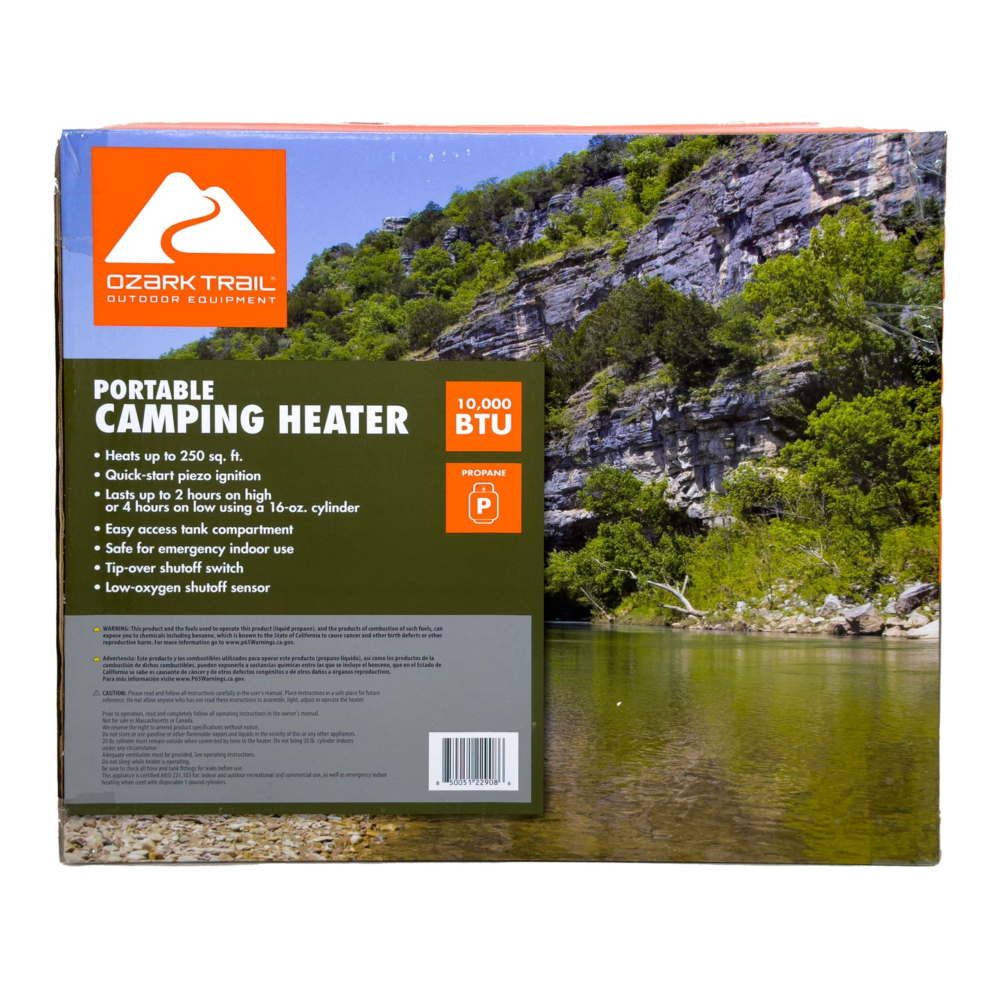 Ozark Trail 10,000 BTU Portable Propane Heater