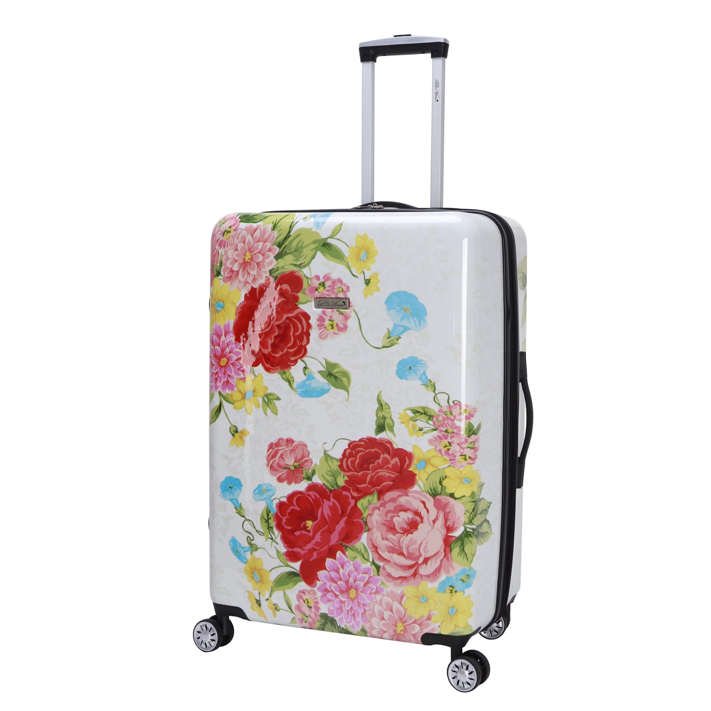 The Pioneer Woman 27” Checked Hardside Luggage, Sweet Rose