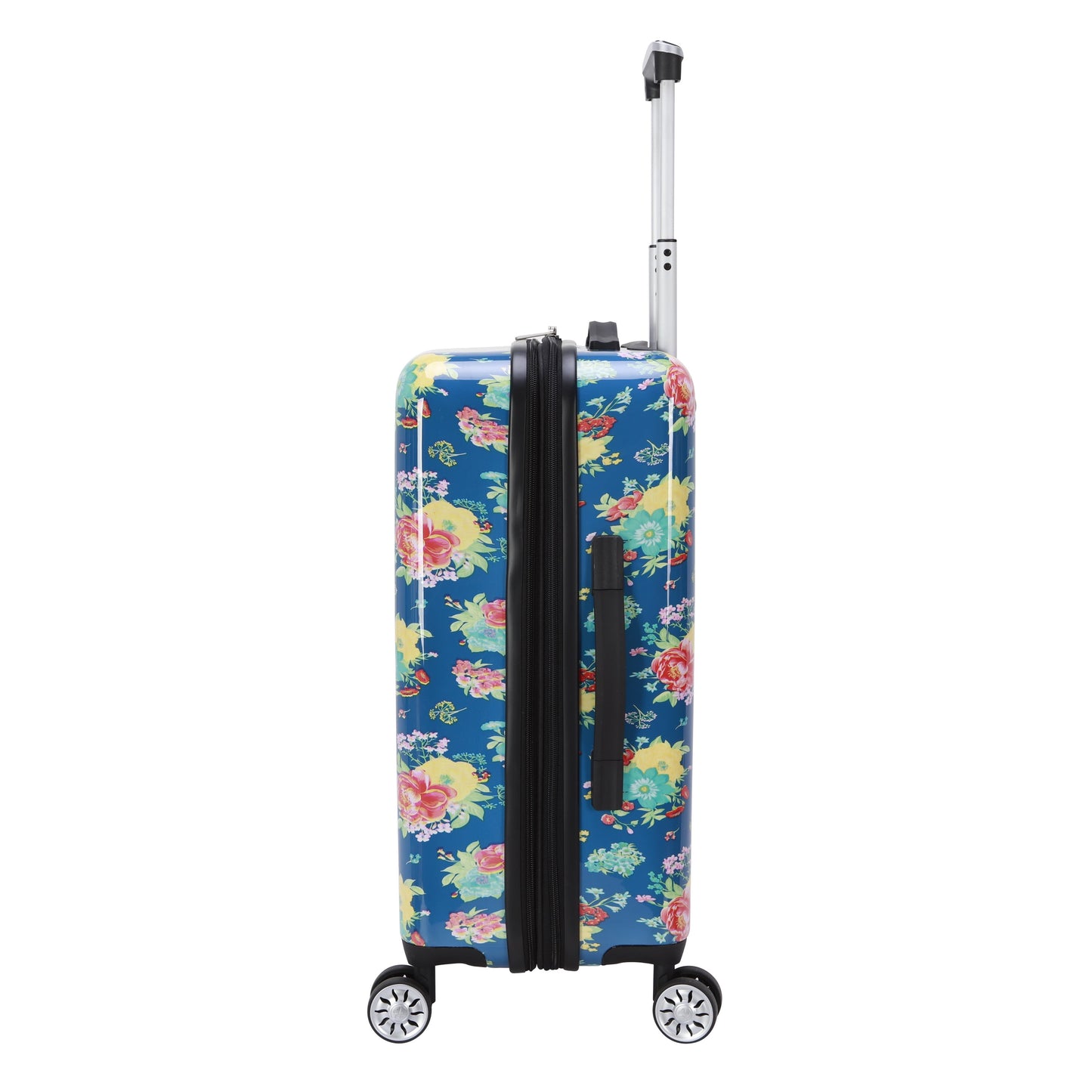 The Pioneer Woman 27” Checked Hardside Luggage, Sweet Rose