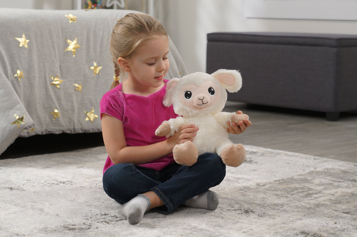 Lullabrites 11.75" Lamb Plush Toy