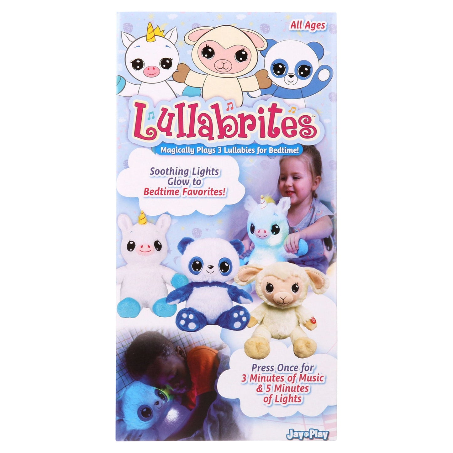 Lullabrites 11.75" Lamb Plush Toy