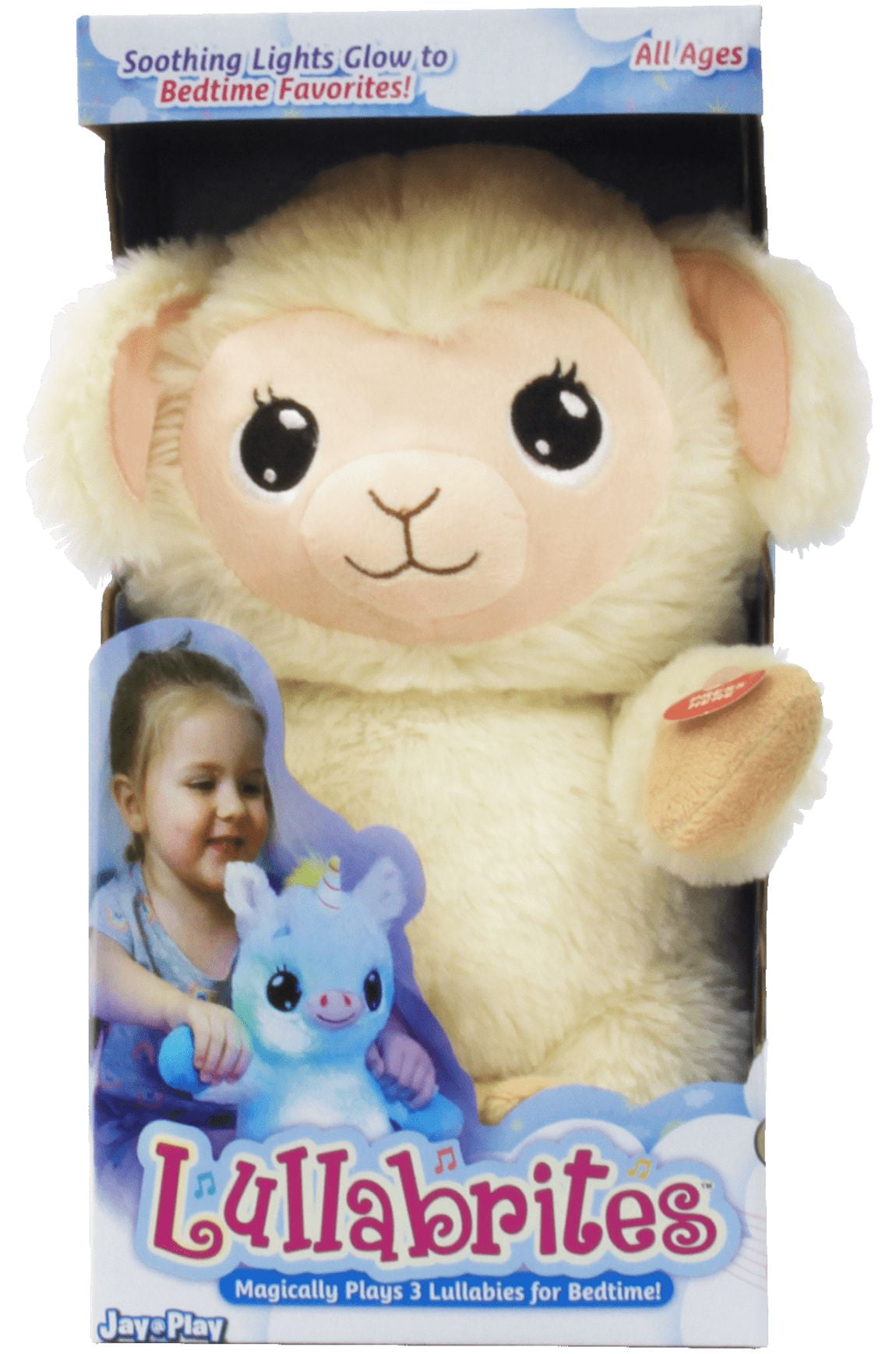 Lullabrites 11.75" Lamb Plush Toy