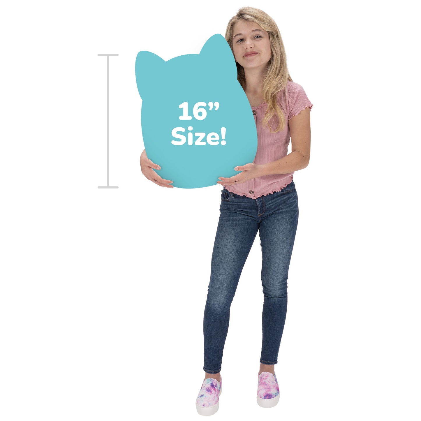 Squishmallows 16" Green Apple - Ashley, The Stuffed Plush Toy