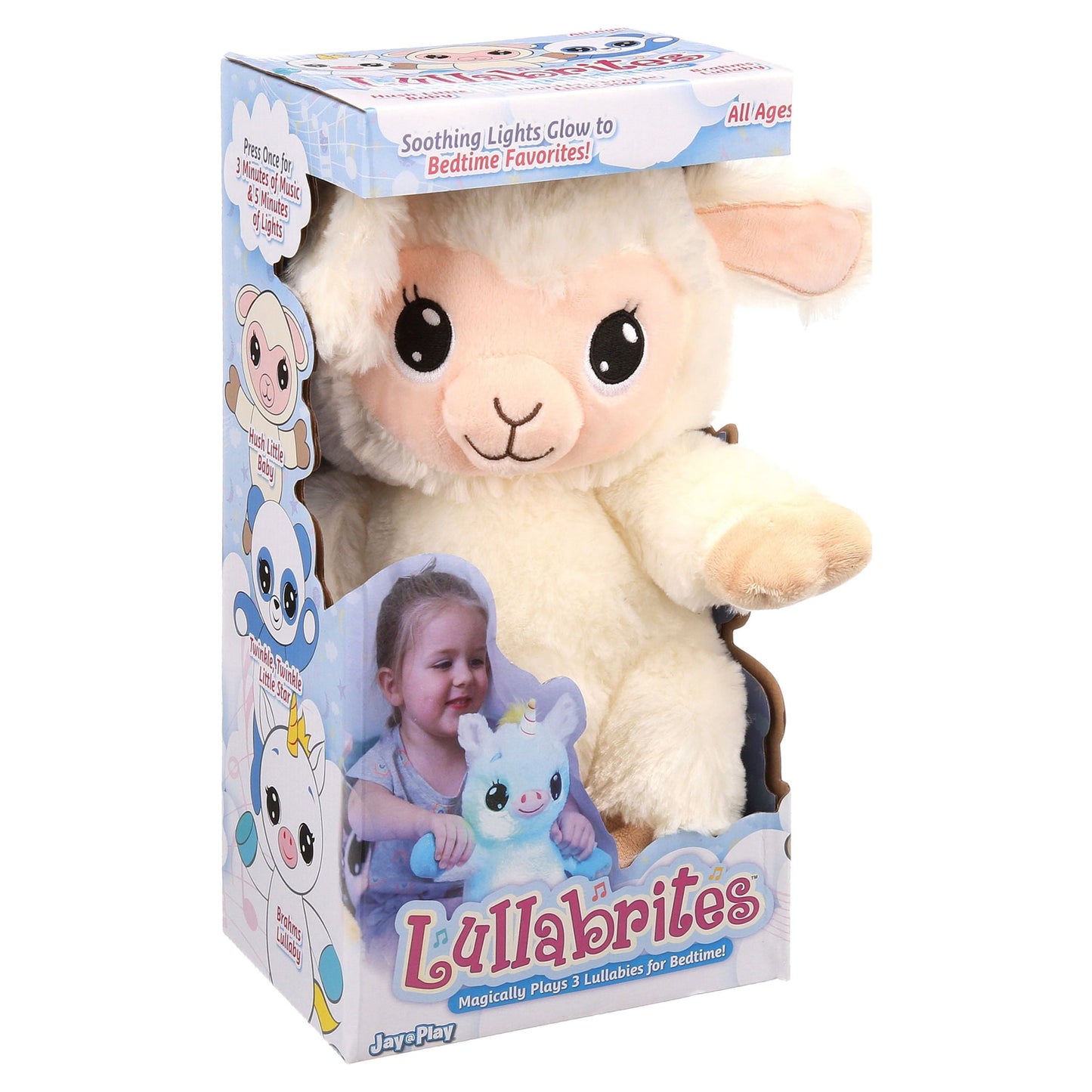 Lullabrites 11.75" Lamb Plush Toy