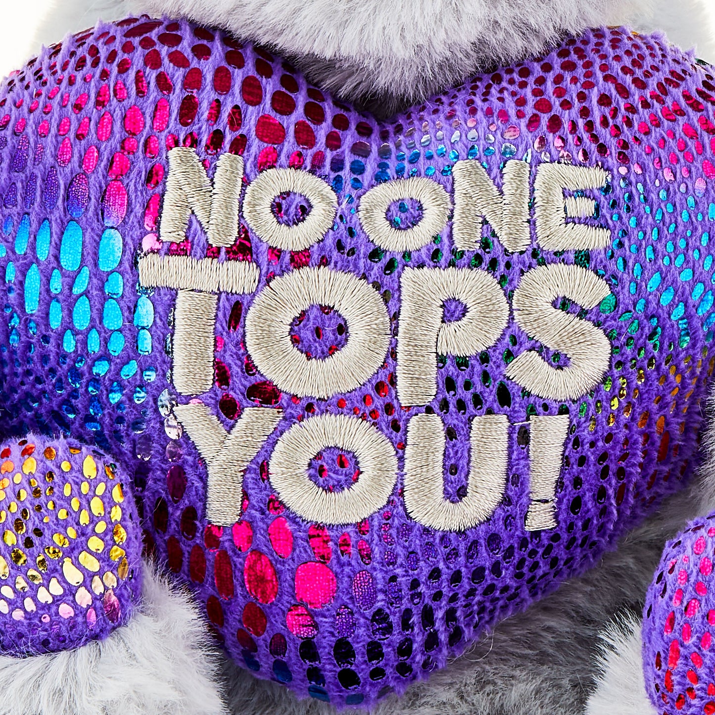 9.5In Gray and Purple Dinosaur Plush Toy for Adult, Way to Celebrate!